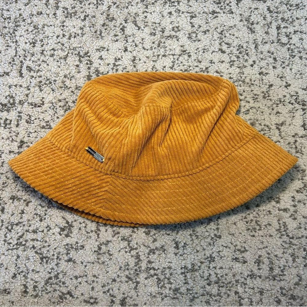 Steve Madden Manchester Burnt Orange Corduroy Bucket Hat